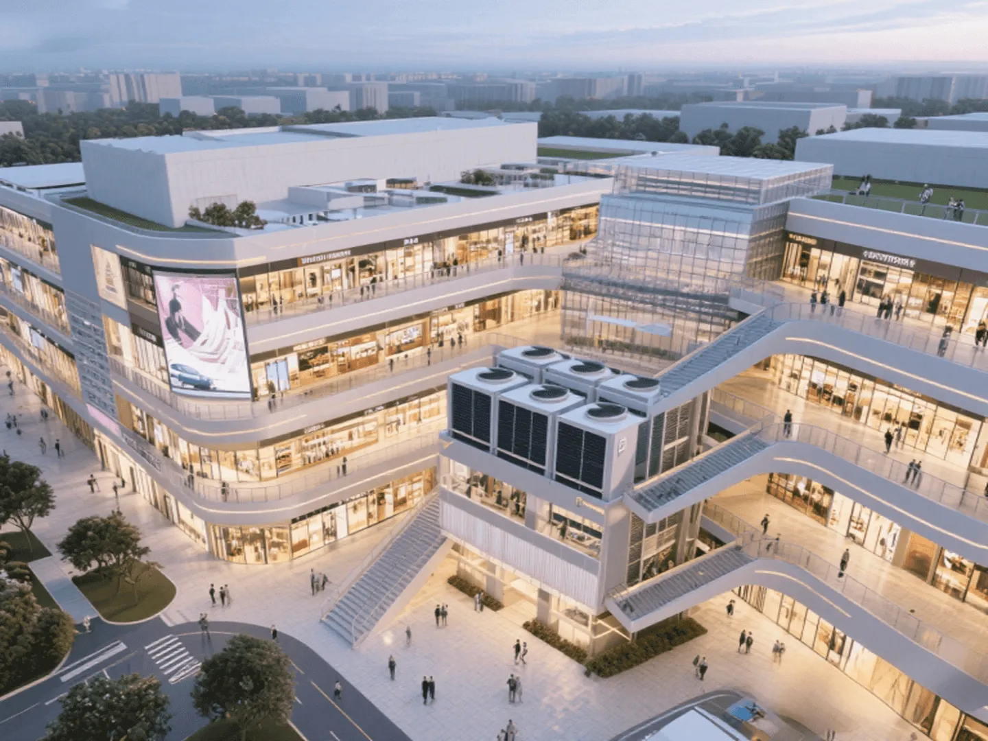 大型商业综合体中央空调节能改造